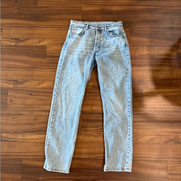 Djerf Avenue Relaxed Jeans Washed Blue size 27 - Picture 3 of 6